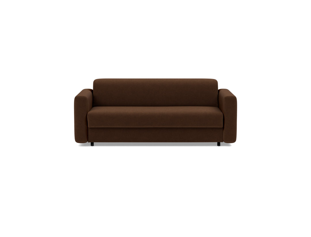 Canapea extensibila Killian, saltea Spring Mattress 140x195 cm, tesatura la alegere #material_359-taura-cappuccino