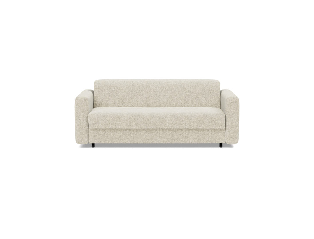 Canapea extensibila Killian, saltea Spring Mattress 140x195 cm, tesatura la alegere #material_357-taura-off-white