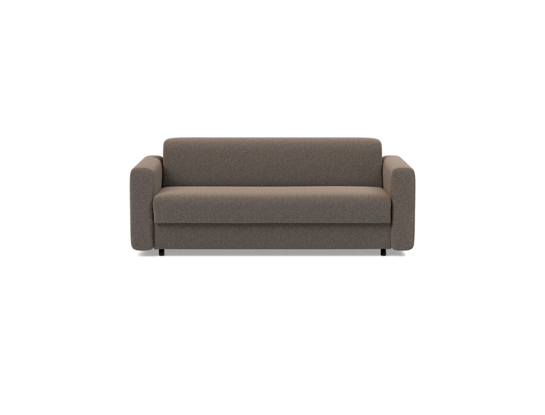 Canapea extensibila Killian, saltea Spring Mattress 140x195 cm, tesatura la alegere #material_530-boucl-taupe