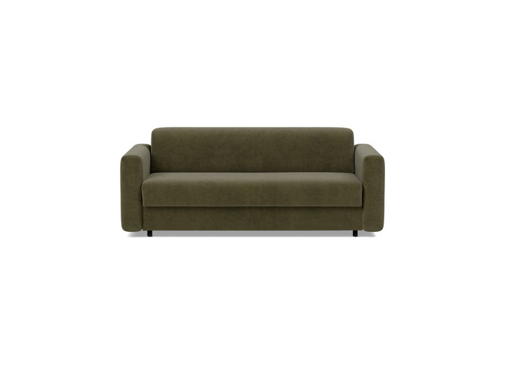 Canapea extensibila Killian, saltea Dual Mattress 140x195 cm, tesatura la alegere #material_316-cordufine-pine-green