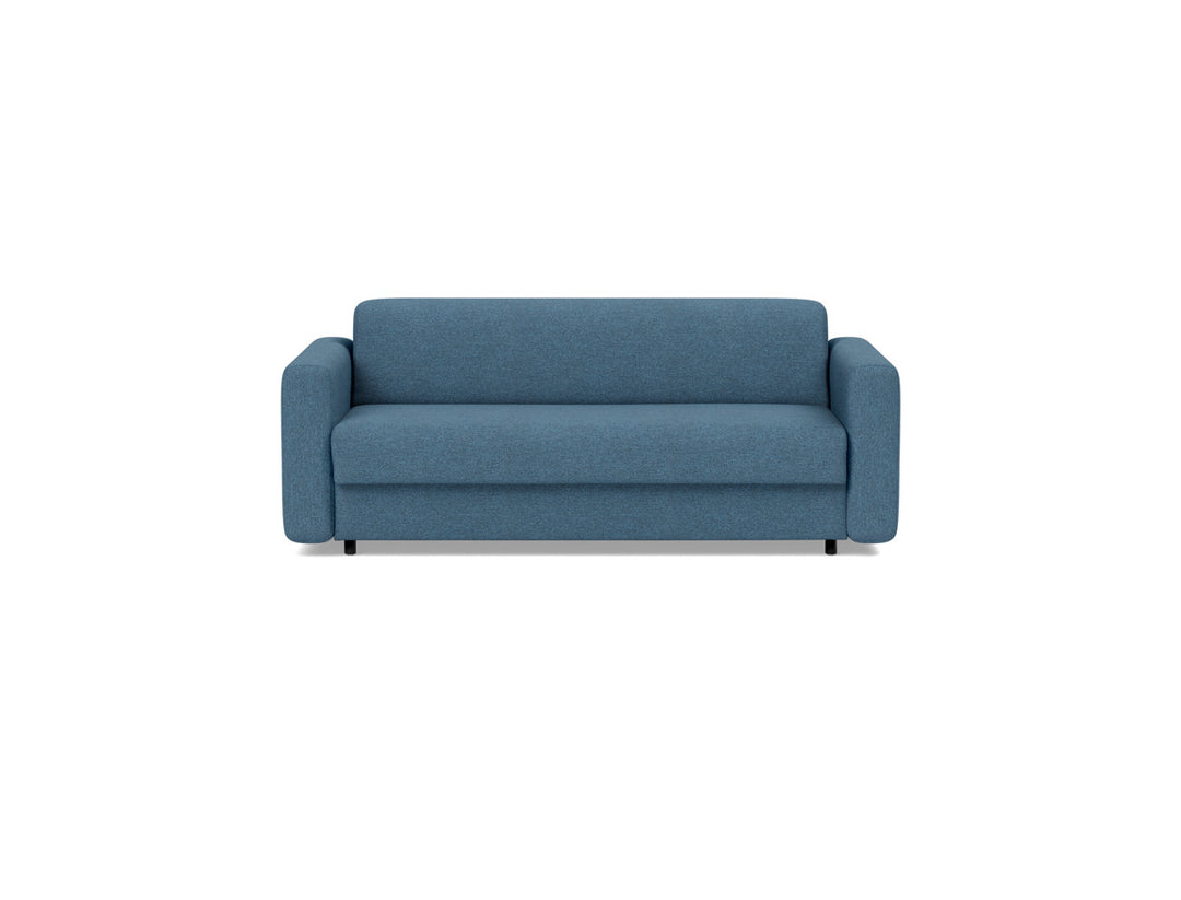 Canapea extensibila Killian, saltea Spring Mattress 140x195 cm, tesatura la alegere #material_302-weda-blue