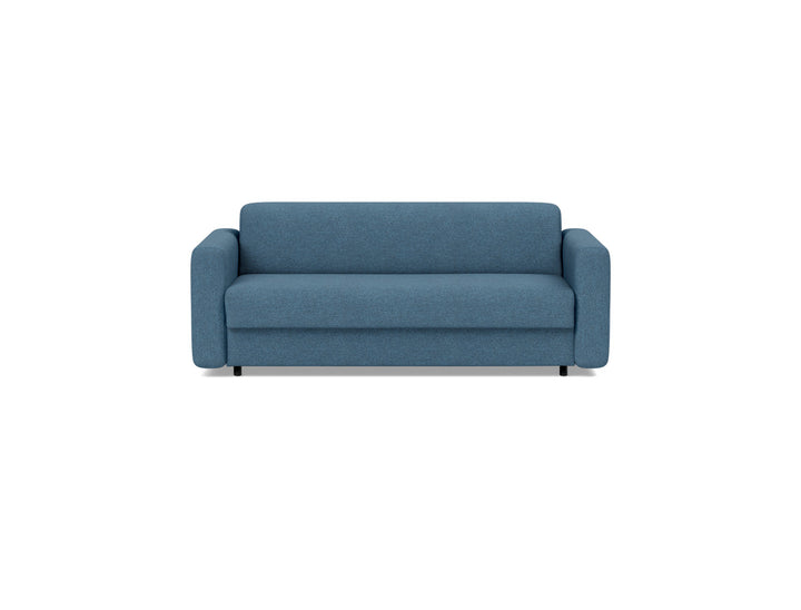 Canapea extensibila Killian, saltea Spring Mattress 140x195 cm, tesatura la alegere #material_302-weda-blue