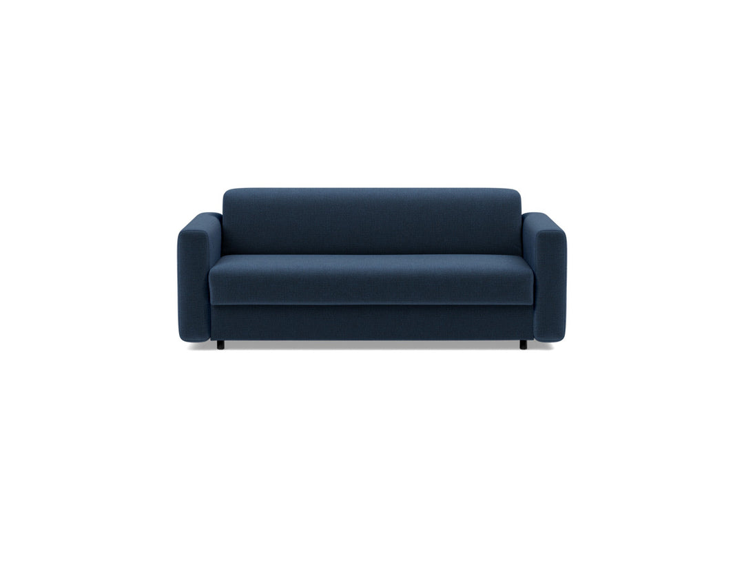 Canapea extensibila Killian, saltea Dual Mattress 140x195 cm, tesatura la alegere #material_414-esina-indigo-blue