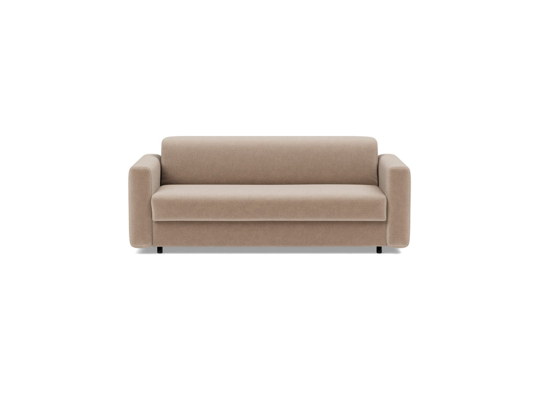 Canapea extensibila Killian, saltea Dual Mattress 140x195 cm, tesatura la alegere #material_417-esina-mocha