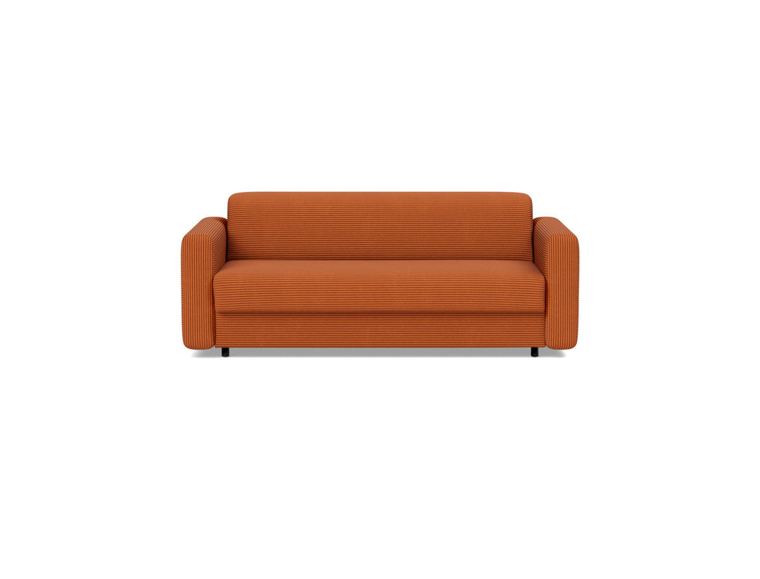 Canapea extensibila Killian, saltea Spring Mattress 140x195 cm, tesatura la alegere #material_595-corduroy-burnt-orange