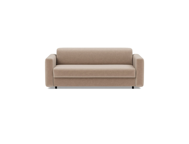 Canapea extensibila Killian, saltea Spring Mattress 140x195 cm, tesatura la alegere #material_417-esina-mocha