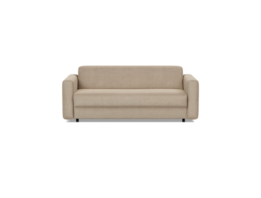 Canapea extensibila Killian, saltea Dual Mattress 140x195 cm, tesatura la alegere #material_587-phobos-mocha