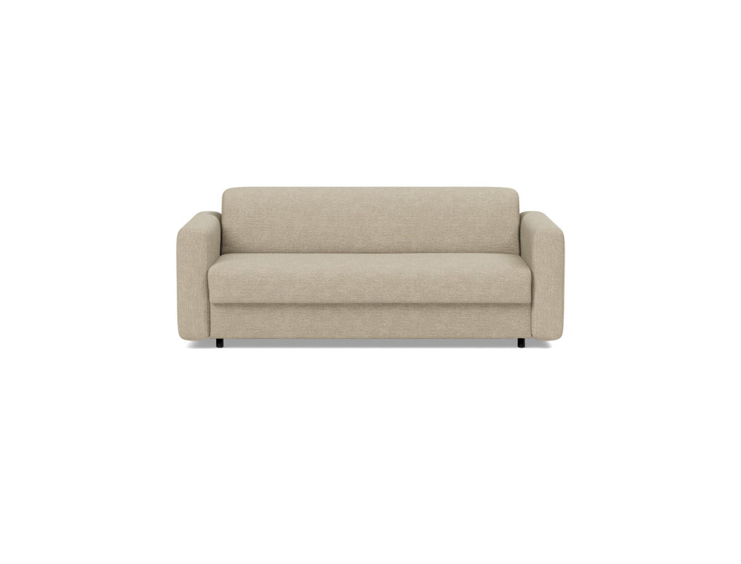 Canapea extensibila Killian, saltea Dual Mattress 140x195 cm, tesatura la alegere #material_356-taura-sand