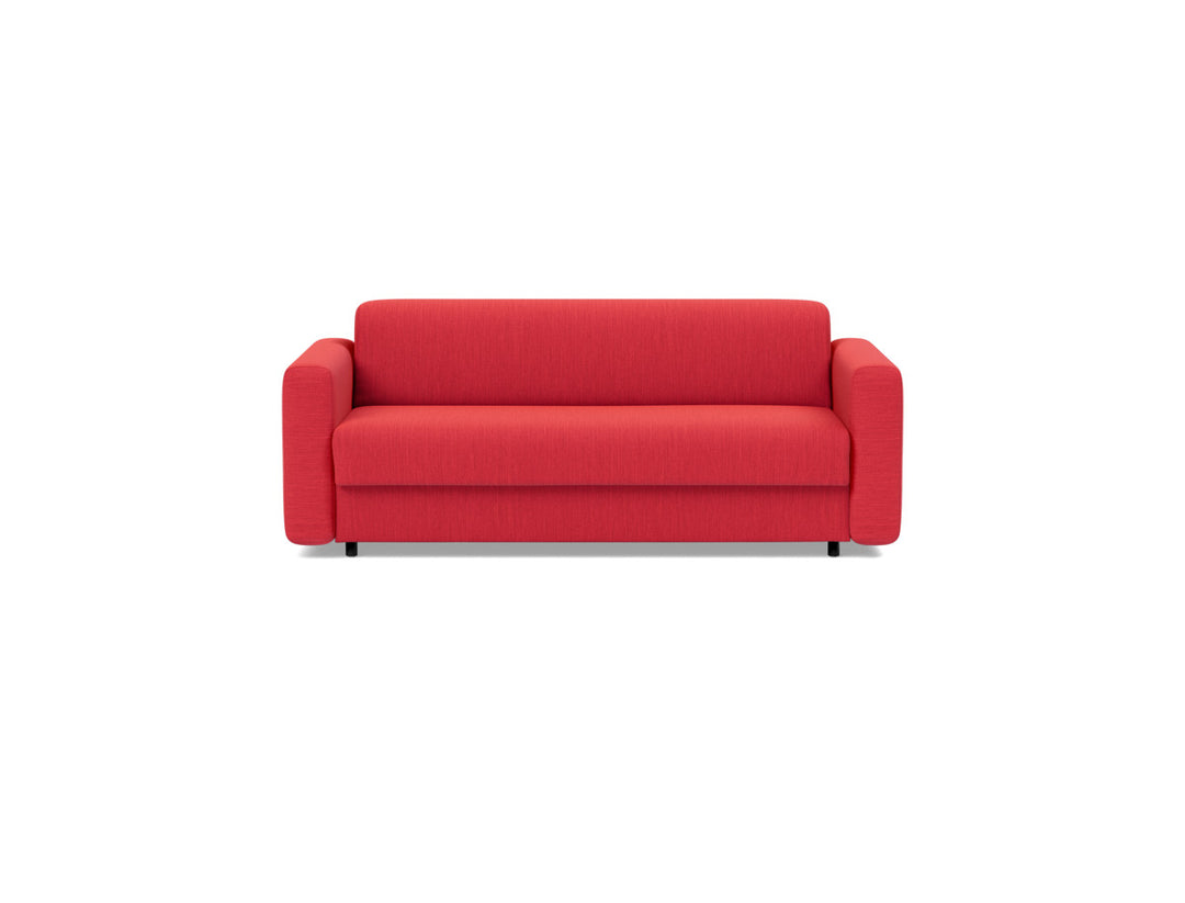 Canapea extensibila Killian, saltea Dual Mattress 140x195 cm, tesatura la alegere #material_511-elegance-red