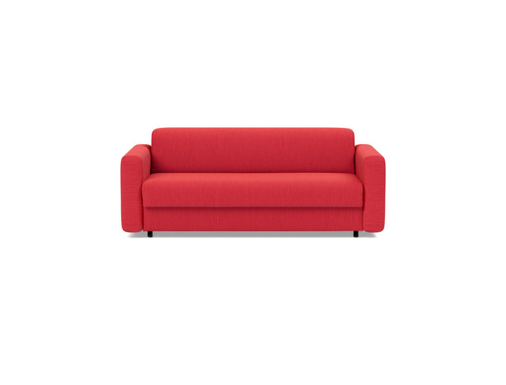 Canapea extensibila Killian, saltea Dual Mattress 140x195 cm, tesatura la alegere #material_511-elegance-red