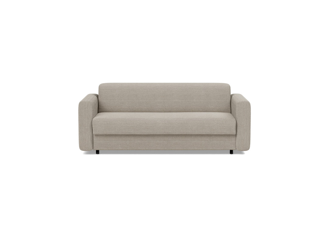 Canapea extensibila Killian, saltea Spring Mattress 140x195 cm, tesatura la alegere #material_579-kenya-gravel