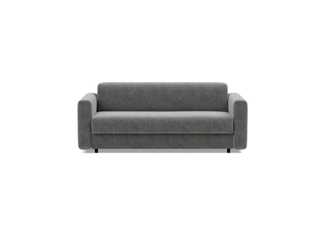 Canapea extensibila Killian, saltea Spring Mattress 140x195 cm, tesatura la alegere #material_563-twist-charcoal