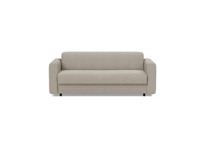 Canapea extensibila Killian, saltea Dual Mattress 140x195 cm, tesatura la alegere #material_579-kenya-gravel