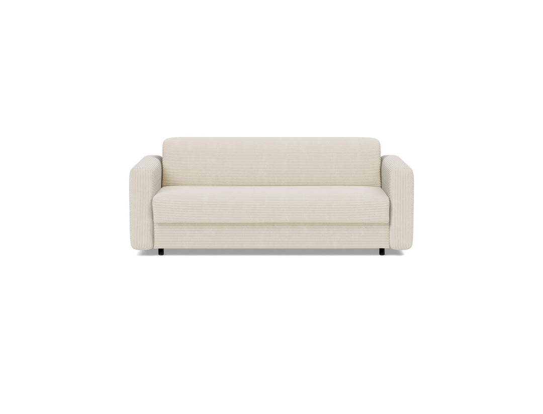 Canapea extensibila Killian, saltea Spring Mattress 140x195 cm, tesatura la alegere #material_594-corduroy-ivory