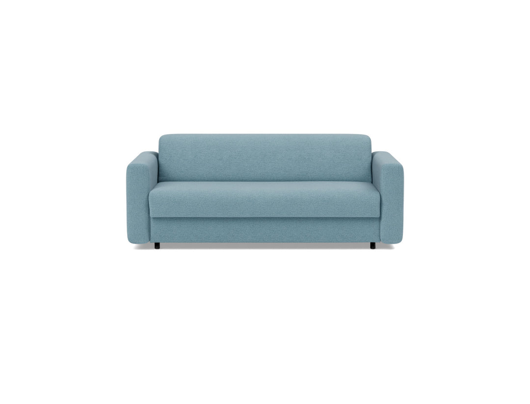 Canapea extensibila Killian, saltea Spring Mattress 140x195 cm, tesatura la alegere #material_525-mixed-dance-light-blue