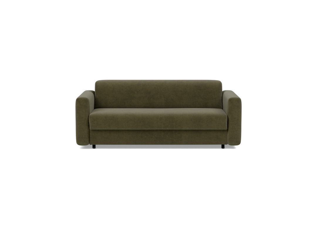 Canapea extensibila Killian, saltea Spring Mattress 140x195 cm, tesatura la alegere #material_316-cordufine-pine-green