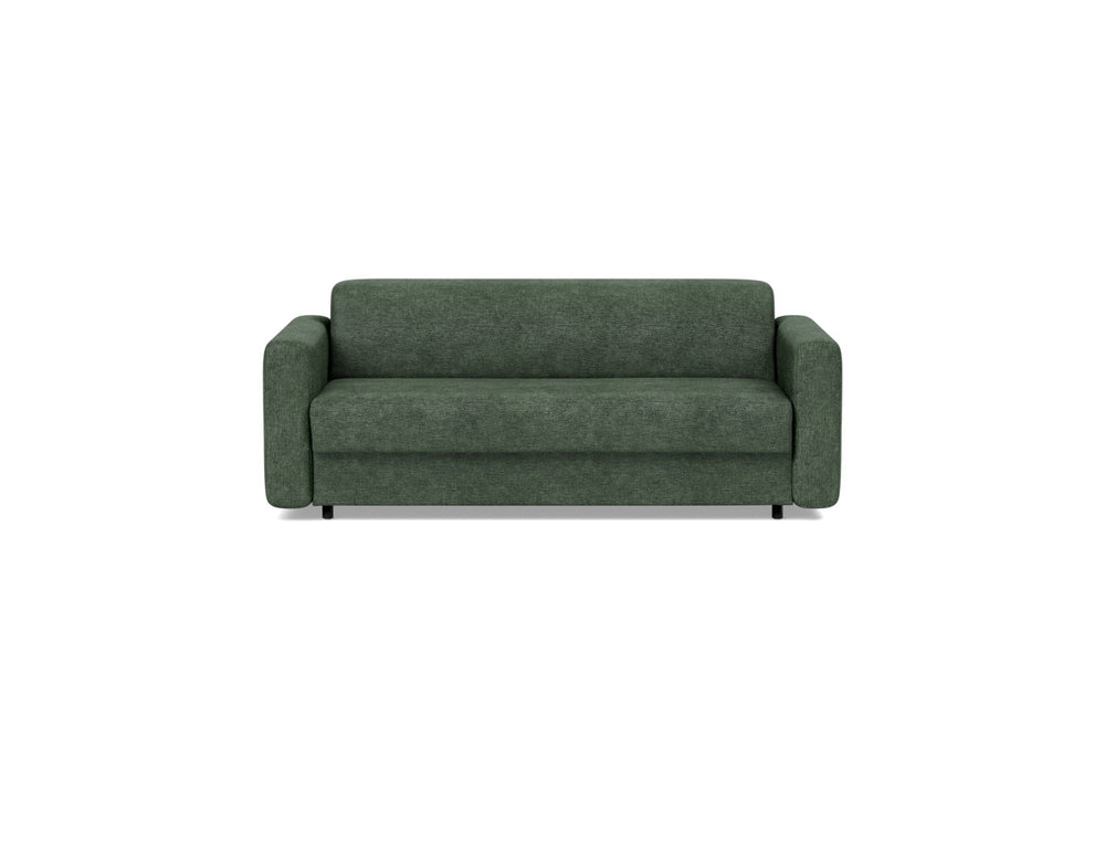 Canapea extensibila Killian, saltea Dual Mattress 140x195 cm, tesatura la alegere #material_281-avella-pine-green