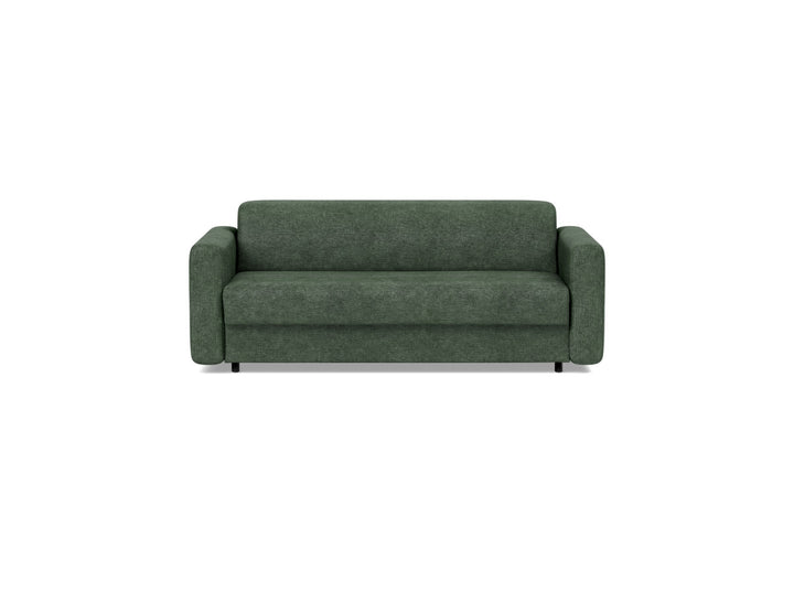 Canapea extensibila Killian, saltea Dual Mattress 140x195 cm, tesatura la alegere #material_281-avella-pine-green
