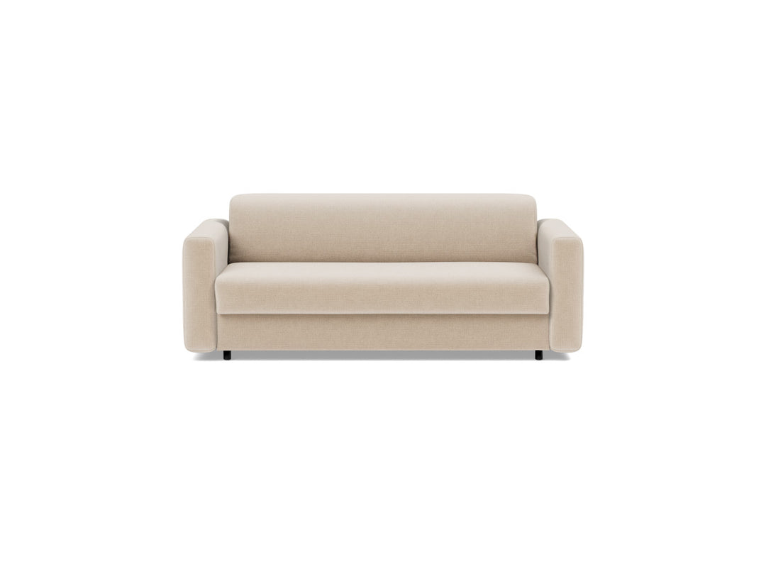 Canapea extensibila Killian, saltea Spring Mattress 140x195 cm, tesatura la alegere #material_410-esina-almond