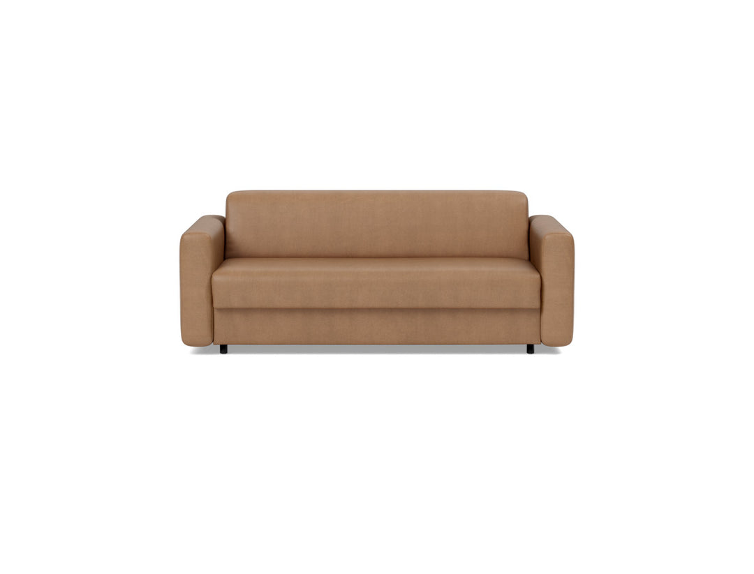 Canapea extensibila Killian, saltea Spring Mattress 140x195 cm, tesatura la alegere #material_551-faunal-brown