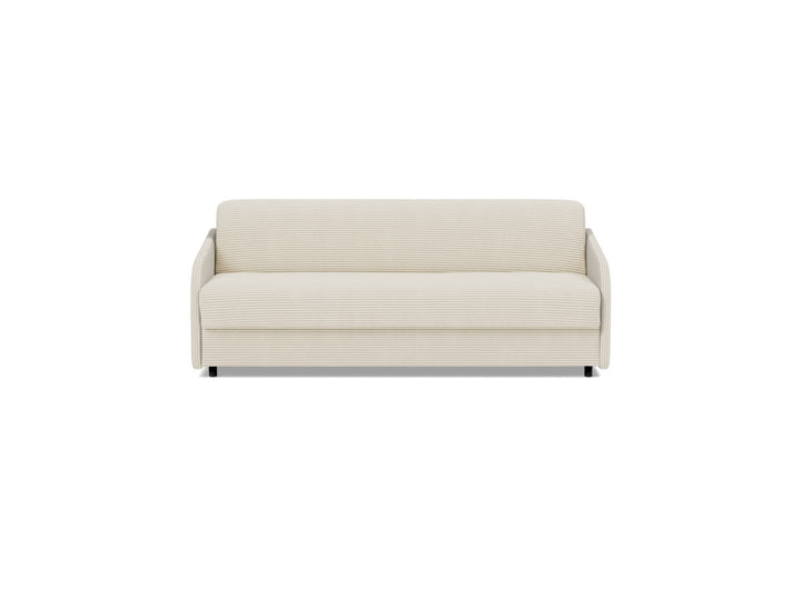 Canapea extensibila Eivor Spring Mattress 160x195cm, tesatura la alegere #material_594-corduroy-ivory