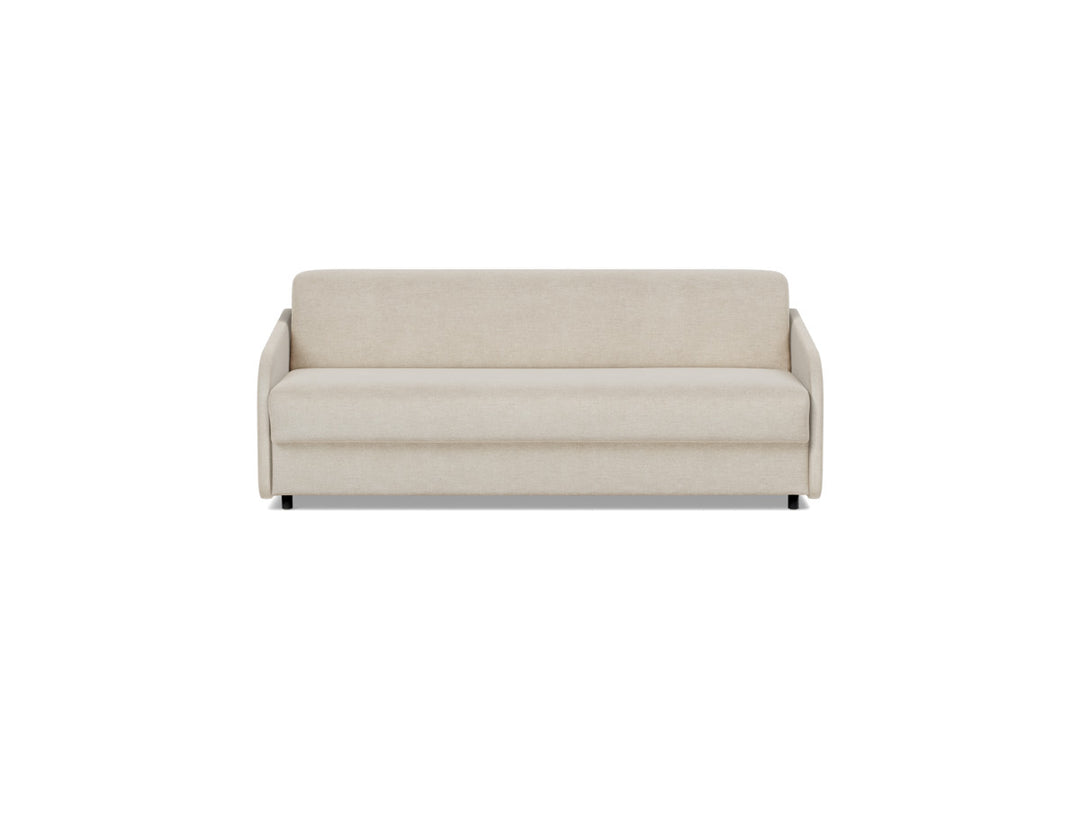 Canapea extensibila Eivor Dual Mattress 160x195cm, tesatura la alegere #material_586-phobos-latte