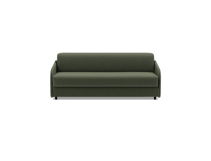 Canapea extensibila Eivor Spring Mattress 160x195cm, tesatura la alegere #material_413-esina-olive-green