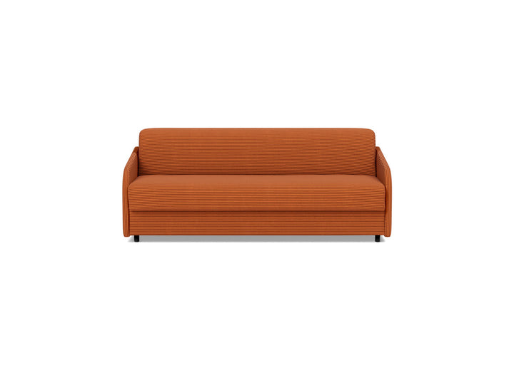 Canapea extensibila Eivor Spring Mattress 160x195cm, tesatura la alegere #material_595-corduroy-burnt-orange