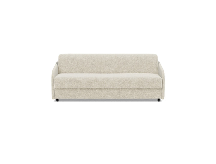 Canapea extensibila Eivor Spring Mattress 160x195cm, tesatura la alegere #material_357-taura-off-white
