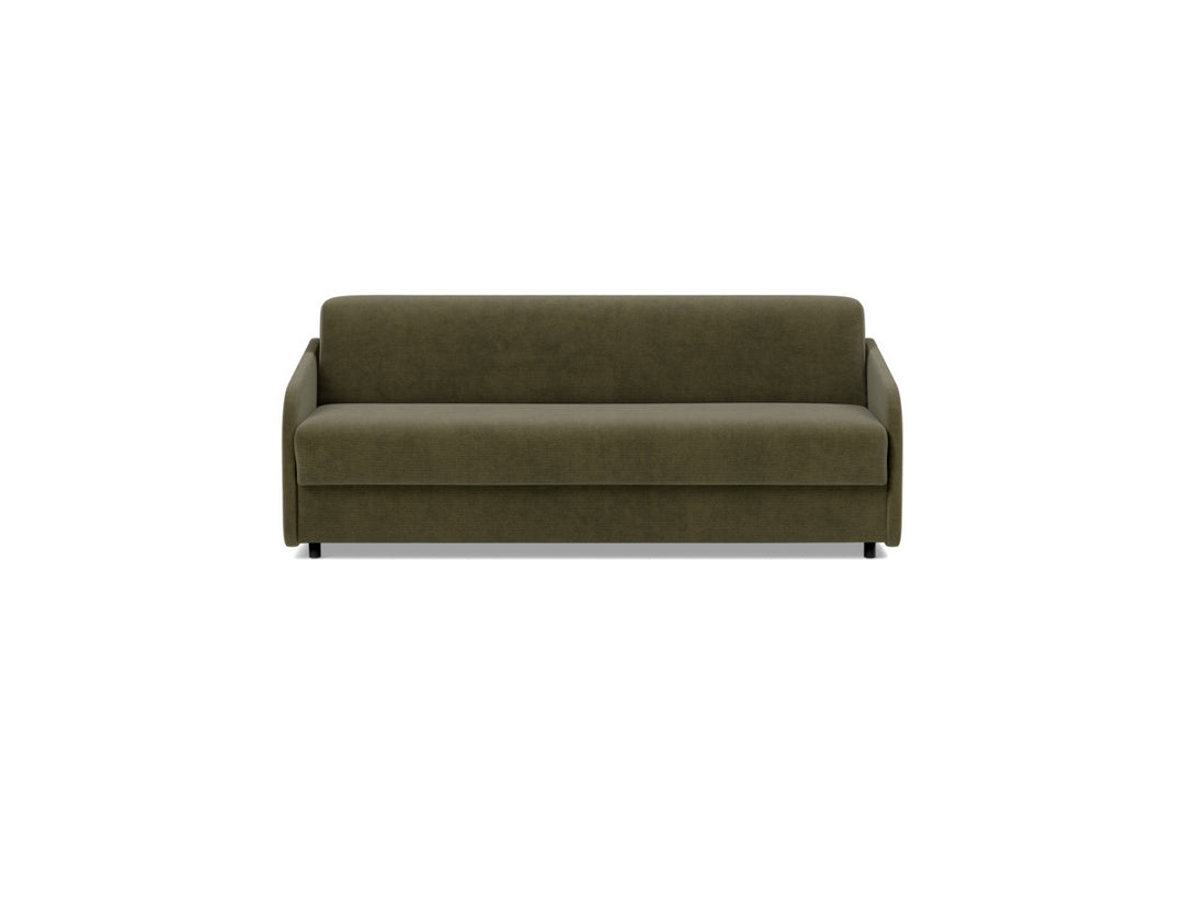 Canapea extensibila Eivor Spring Mattress 160x195cm, tesatura la alegere #material_316-cordufine-pine-green