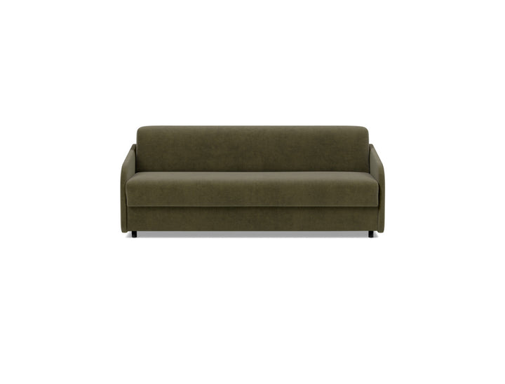 Canapea extensibila Eivor Spring Mattress 160x195cm, tesatura la alegere #material_316-cordufine-pine-green