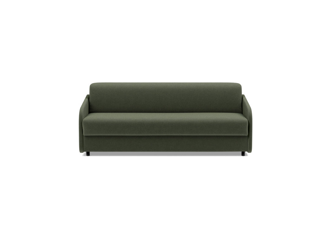 Canapea extensibila Eivor Dual Mattress 160x195cm, tesatura la alegere #material_413-esina-olive-green