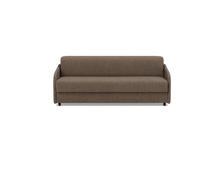 Canapea extensibila Eivor Dual Mattress 160x195cm, tesatura la alegere #material_411-esina-cedar-brown