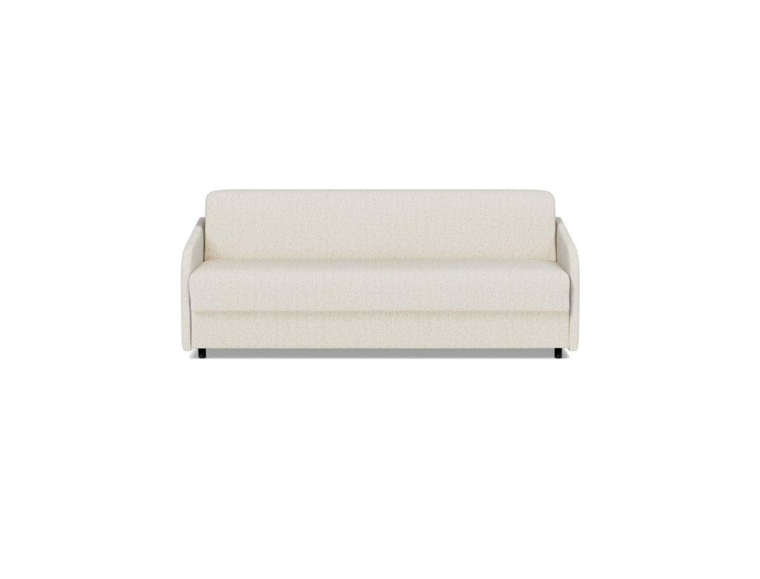 Canapea extensibila Eivor Spring Mattress 160x195cm, tesatura la alegere #material_531-boucl-off-white