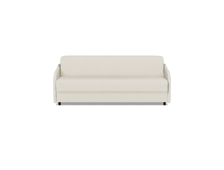 Canapea extensibila Eivor Spring Mattress 160x195cm, tesatura la alegere #material_531-boucl-off-white