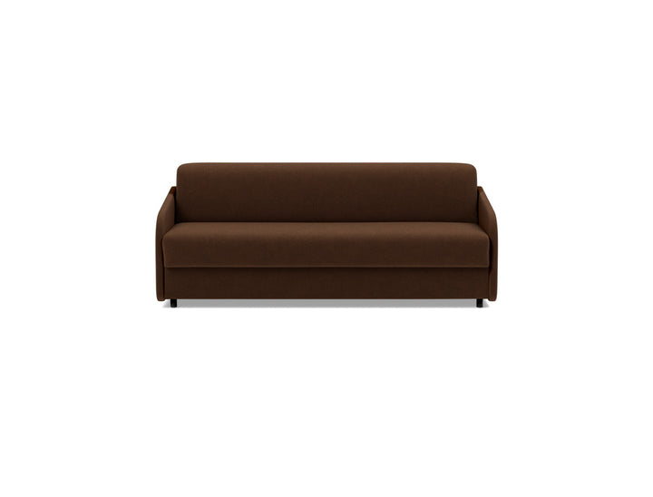 Canapea extensibila Eivor Spring Mattress 160x195cm, tesatura la alegere #material_359-taura-cappuccino