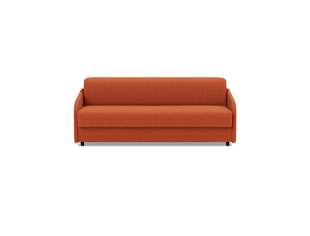 Canapea extensibila Eivor Dual Mattress 160x195cm, tesatura la alegere #material_412-esina-rust-orange