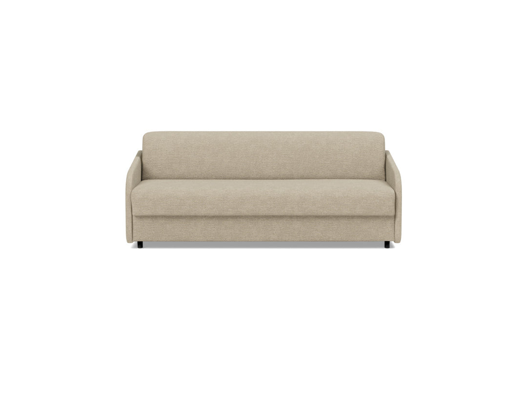 Canapea extensibila Eivor Spring Mattress 160x195cm, tesatura la alegere #material_356-taura-sand