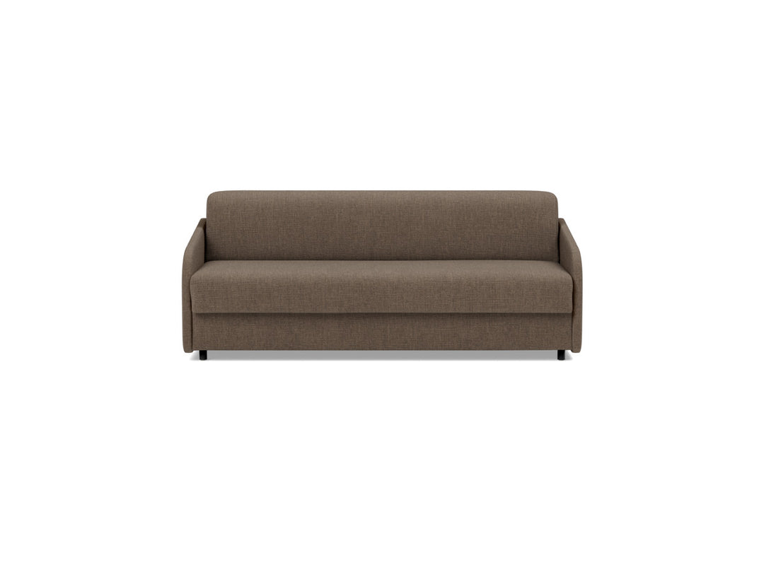 Canapea extensibila Eivor Spring Mattress 160x195cm, tesatura la alegere #material_411-esina-cedar-brown