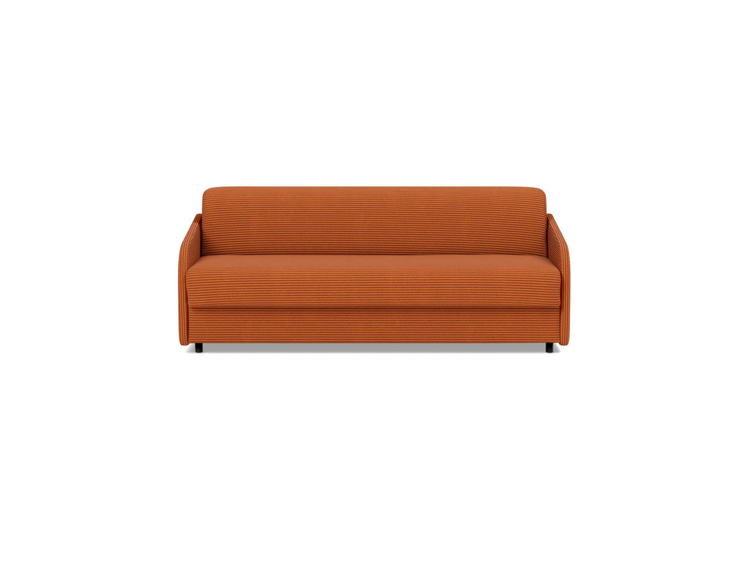 Canapea extensibila Eivor Dual Mattress 160x195cm, tesatura la alegere #material_595-corduroy-burnt-orange