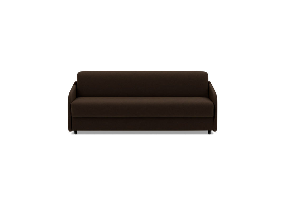 Canapea extensibila Eivor Dual Mattress 160x195cm, tesatura la alegere #material_358-taura-chocco