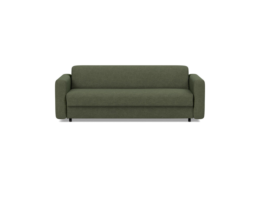Canapea extensibila Killian, saltea Dual Mattress 160x195 cm, tesatura la alegere #material_353-taura-forest