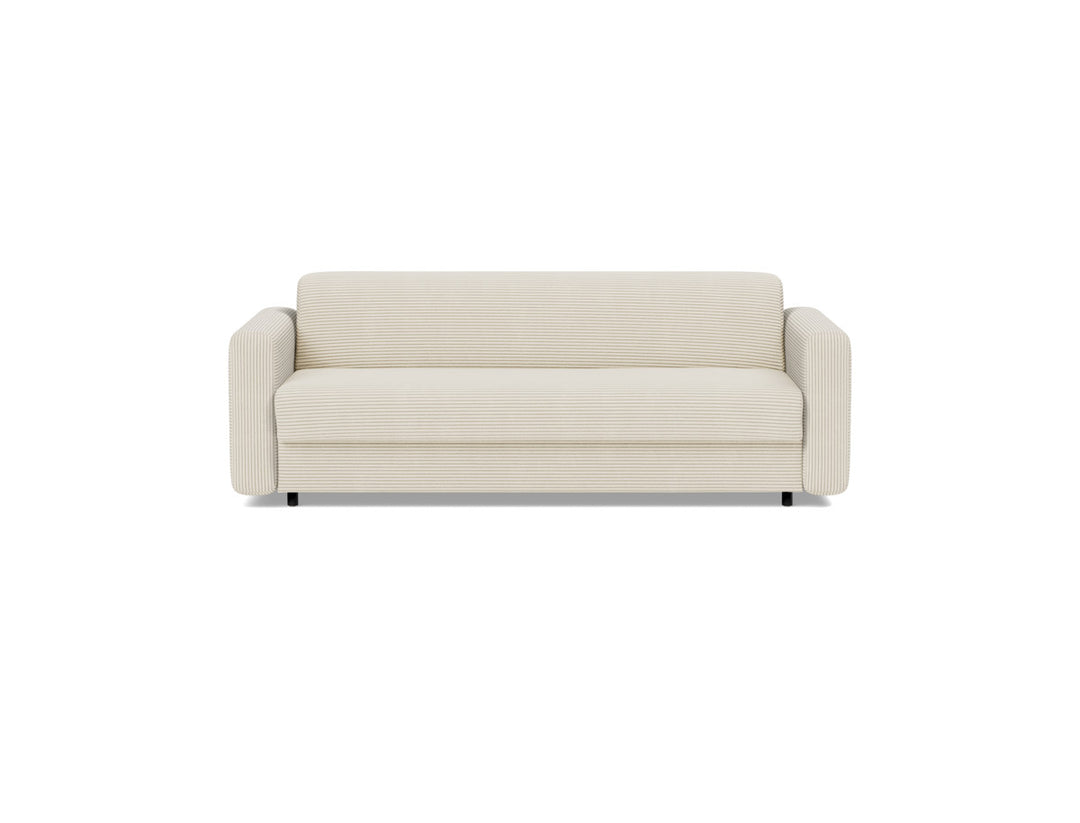Canapea extensibila Killian, saltea Dual Mattress 160x195 cm, tesatura la alegere #material_594-corduroy-ivory