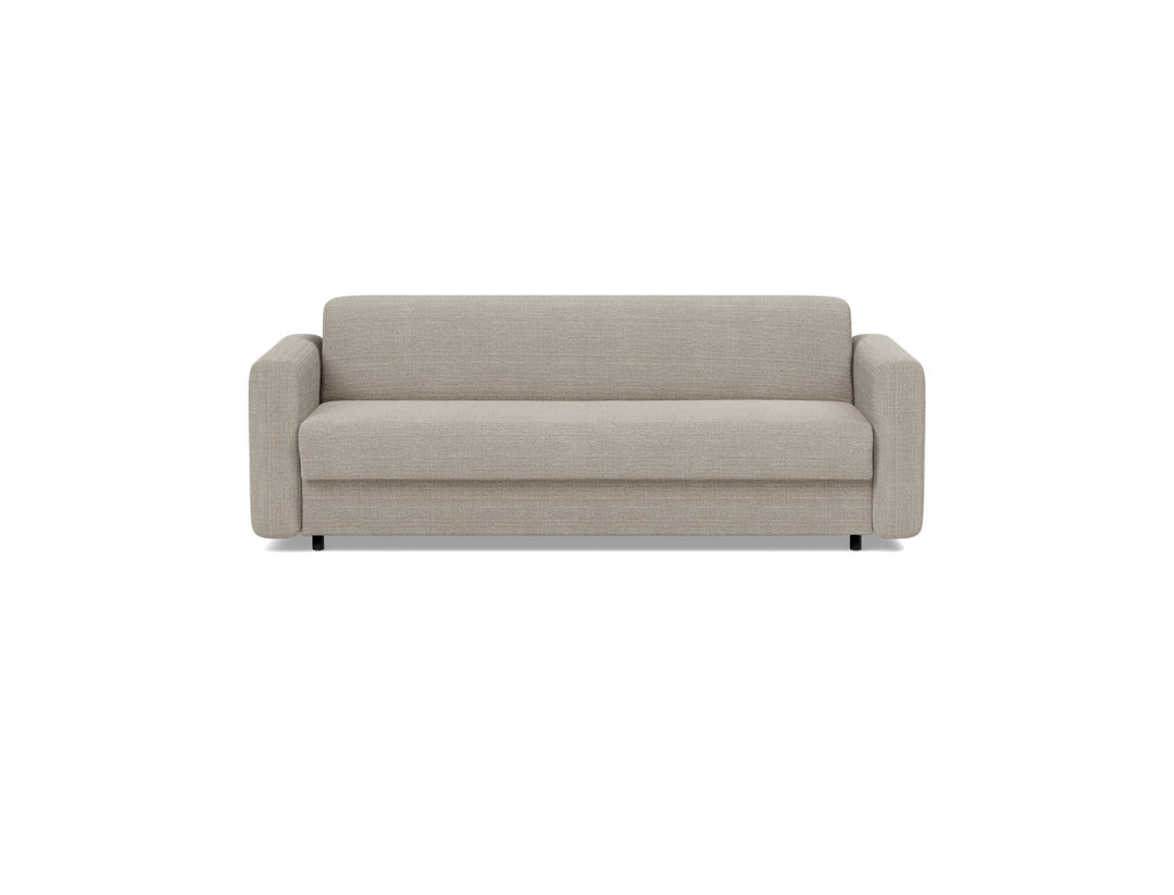Canapea extensibila Killian, saltea Spring Mattress 160x195 cm, tesatura la alegere #material_579-kenya-gravel