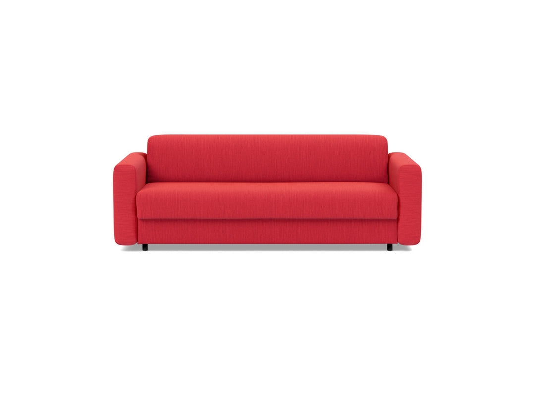 Canapea extensibila Killian, saltea Dual Mattress 160x195 cm, tesatura la alegere #material_511-elegance-red