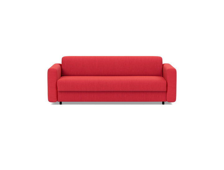 Canapea extensibila Killian, saltea Dual Mattress 160x195 cm, tesatura la alegere #material_511-elegance-red