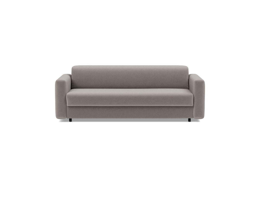 Canapea extensibila Killian, saltea Dual Mattress 160x195 cm, tesatura la alegere #material_418-esina-truffle