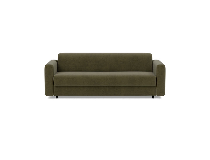 Canapea extensibila Killian, saltea Dual Mattress 160x195 cm, tesatura la alegere #material_316-cordufine-pine-green