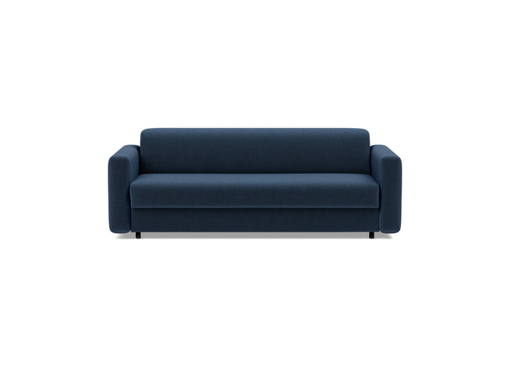 Canapea extensibila Killian, saltea Spring Mattress 160x195 cm, tesatura la alegere #material_414-esina-indigo-blue