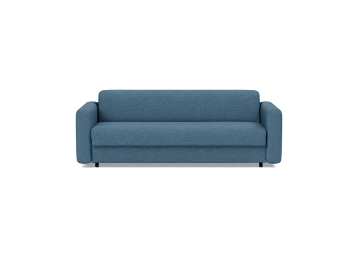 Canapea extensibila Killian, saltea Spring Mattress 160x195 cm, tesatura la alegere #material_302-weda-blue